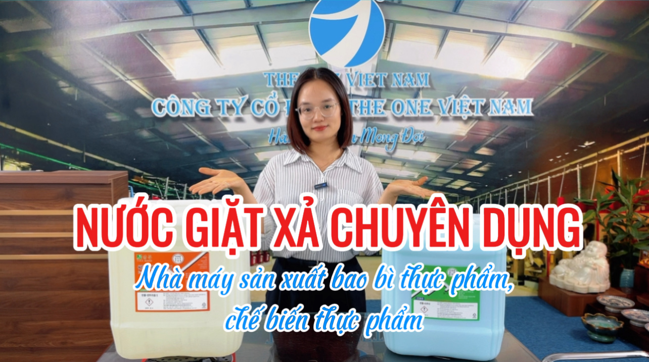 Cặp Nước Giặt Xả Chuyên Dụng Cho Nhà Máy Thực Phẩm – Centrium S Softener
